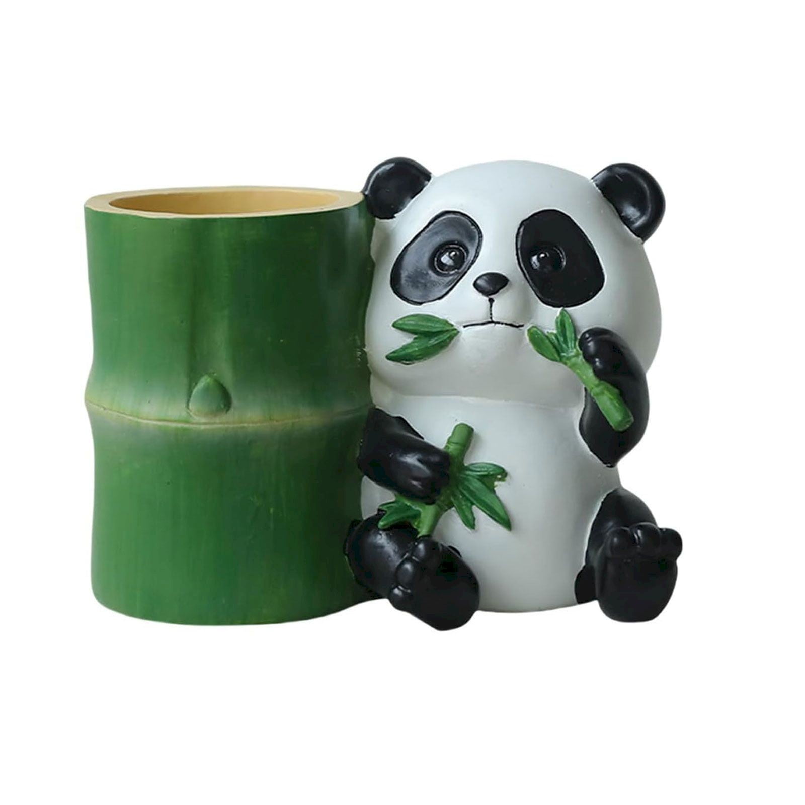 Clearance Under 5$ Home Office Desktop Panda Pen Holder Decoration, Fdelink Pen Holder | Cute Panda Pen Storage Table Stationery Organizer Accessories for S-tudent Dormitories Classrooms and Homes.