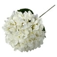 thumbnail image 1 of Clearance Under 5$ Household Imitation, FNGZ Artificial Flowers Artificial Flower Brushed Hydrangea Milky White Hydrangeas Artificial Flowers Bouquet Decoration Bridal Wedding Flower Real Latex Home, 1 of 4
