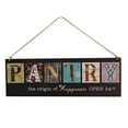 thumbnail image 1 of Clearance Under 5$ Household Pendant, FNGZ Personalized Wood Signs Scene Indication Wooden Sign Bathroom Pantry Laundry Coffee Kitchen Location Wall Art Vintage Rustic Decor Pendant, 1 of 6