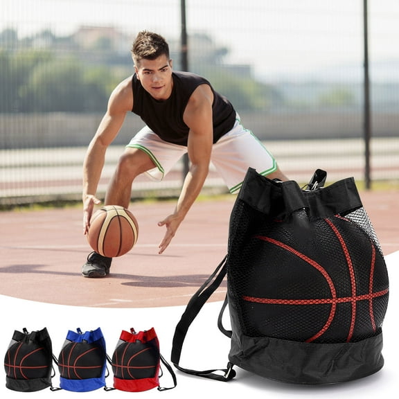 InsCrazy Crossbody Bags for Men Basketball - Shoulder Crossbody Bag- Basketball Bag- Volleyball and Football Bag for Travel Outdoor Sports