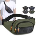 thumbnail image 1 of InsCrazy Sling Bag for Men Business Chest Bag for Casual Crossbody Sling Pack Versatile Fitness Cycling Front Bag Convenient Shoulder Bag for Travel Outdoor Sports, 1 of 7