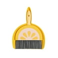 thumbnail image 1 of Clearance Under $5! InsCrazy Small Broom and Dustpan Set Fruit Mini Set Household Desktop Cleaning Garbage and Special Tools for Office, Home, Table, Bedroom and Kitchen 9 inches, 1 of 4