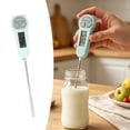 thumbnail image 1 of Clearance Under $5 | Instant Read Digital Meat Temperature Probe, Fast Precise Kitchen Thermometer For BBQ Grilling, Baking, Deep Frying And Homemade Candy Making(Green), 1 of 8
