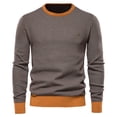 thumbnail image 1 of Clearance under $5 JINMGG 2025 Fall Winter Plus Size Sweaters for Women Clearance,Men's Sweater Soft Casual Sweaters for Men Classic Pullover Sweaters with Ribbing Edge, 1 of 3