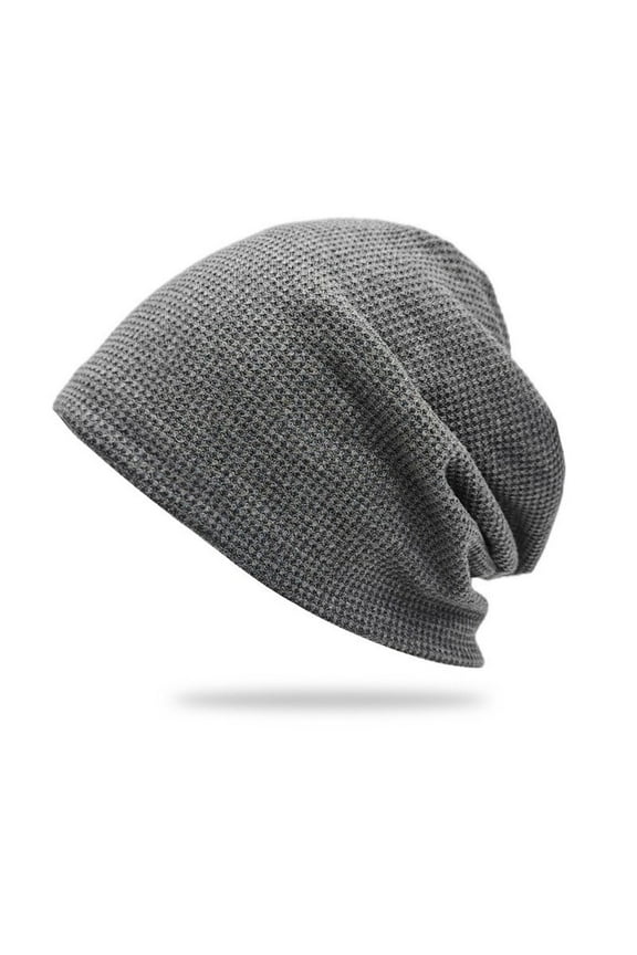 Cotton Slouchy Hats for Men Women, Unisex Lighweight Oversized Large Hip-Hop Caps Soft Warm Skull Caps for Chemo Night Sleeping
