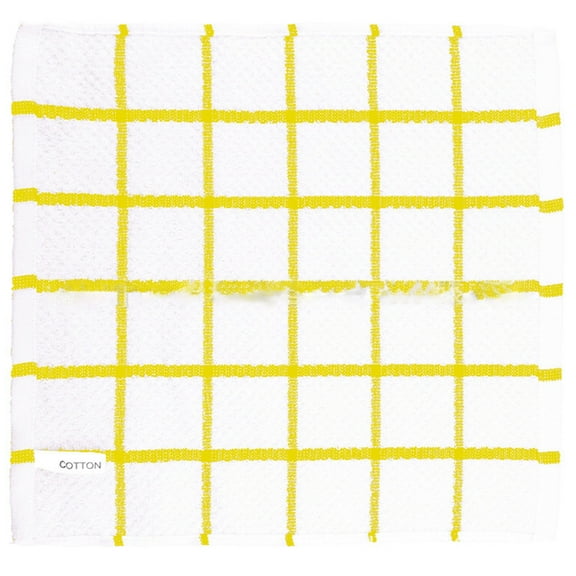 Clearance! Under $5 Kitchen Dish Cloths Soft Highly Absorbent Quick Drying Cotton Dishcloths 12"x12" Inch Wash & Cleaning Cloths for Kitchen & Dishwashing