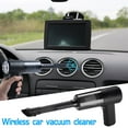 thumbnail image 1 of Mini Vacuum Cleaner ,2 in 1 Keyboard Vacuum Cleaner Wireless Handheld,Car Vacuum with Brushless Motor High Power 120W Rechargeable Easy to Clean Car Interior,Black, 1 of 9