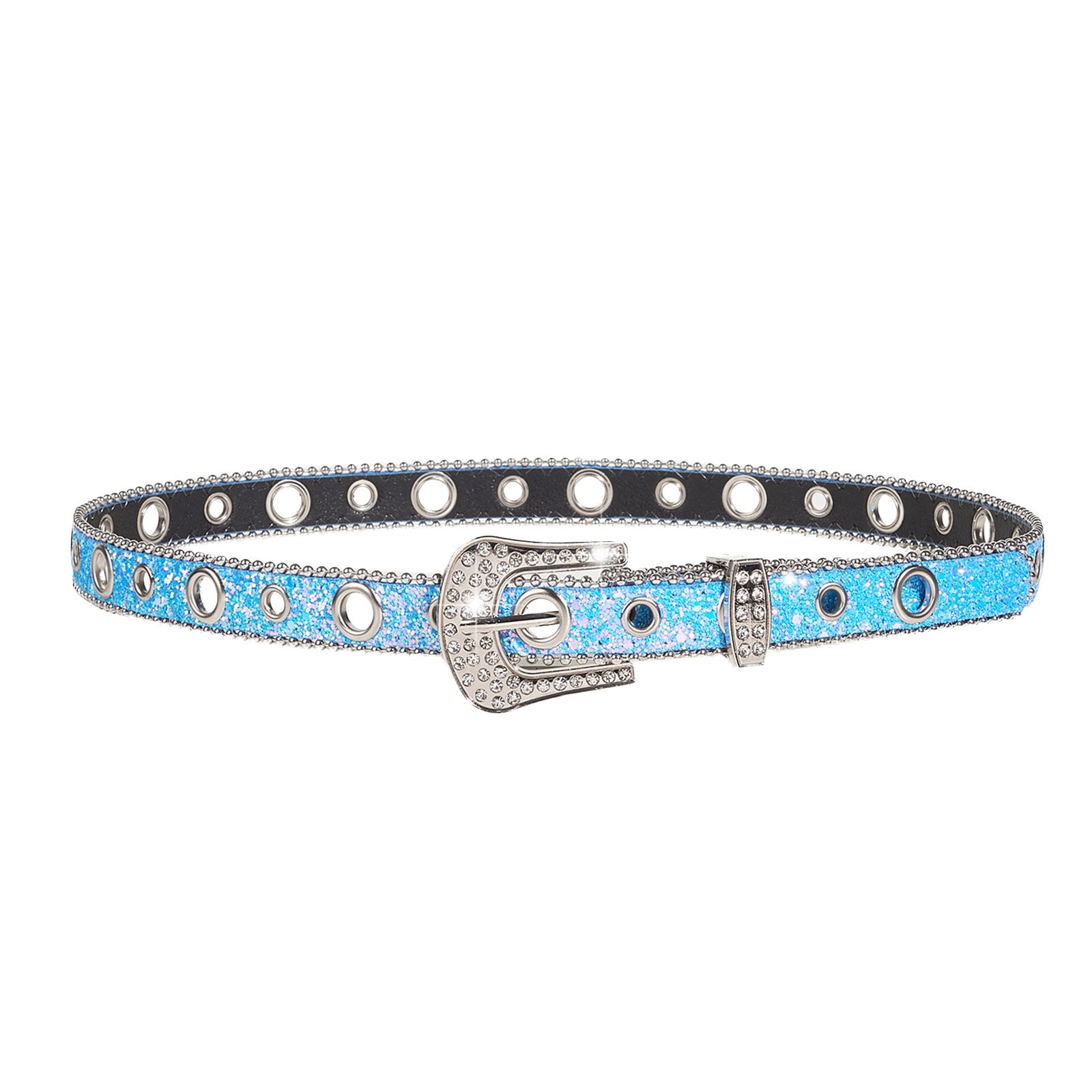 Rhinestone Belt for Women - Sparkly Diamond Belt - Ladies Glitter Belt Ladies Belt Diamond Rhinestone Belt Risantry Rhinestone Belt  main image 4