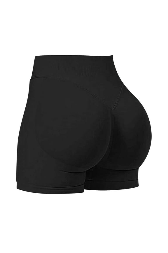 Under 5 PEONAVET Biker Yoga Shorts for Women Tummy and Control High Waist Biker Shorts Exercise Workout Butt Lifting Tights Women's Short Pants Summer's Top Trends