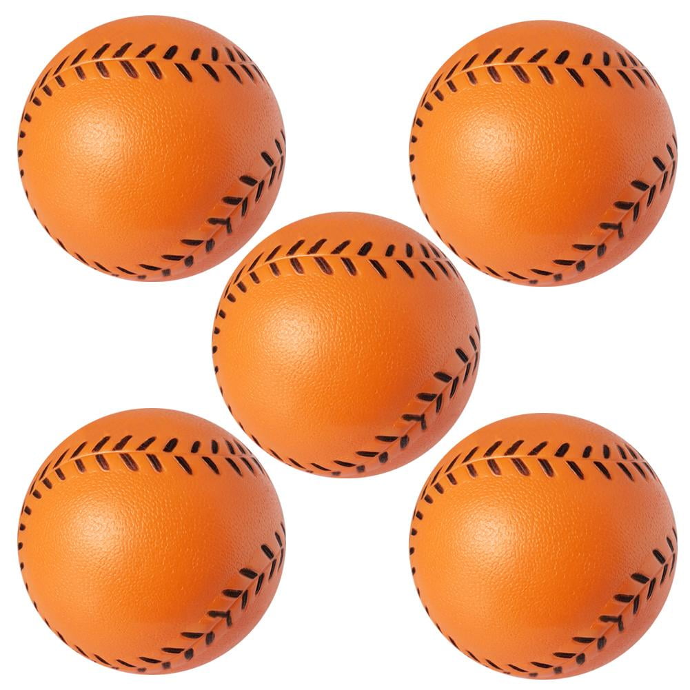 Clearance! 5 Packs Soft Sponge Baseballs Softballs Foam Training Ball