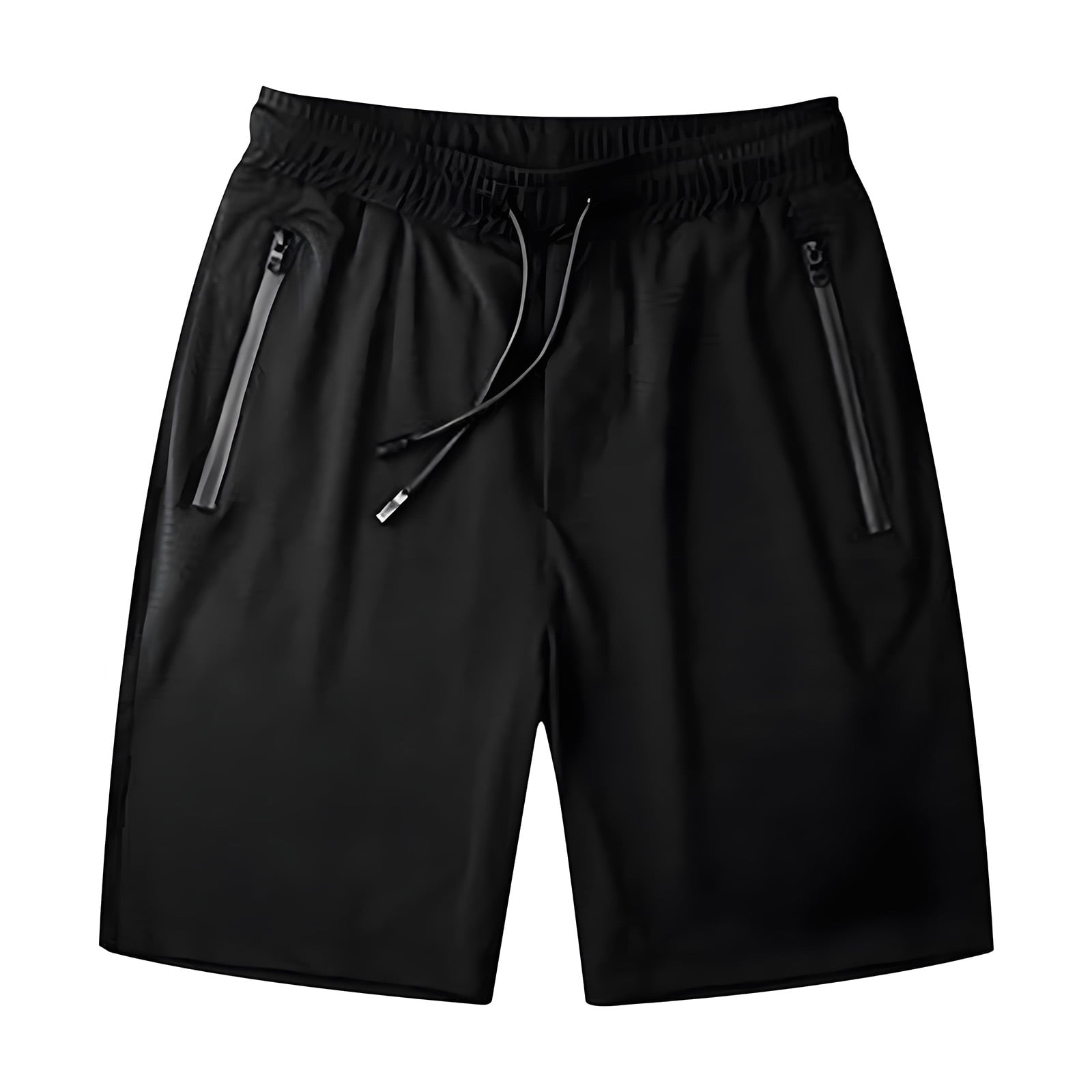 Gym Shorts Men Soft Ice Silk Breathable Quick Drying Sweatpants Summer Fitness Running Stretch Yoga Pants with Pocket