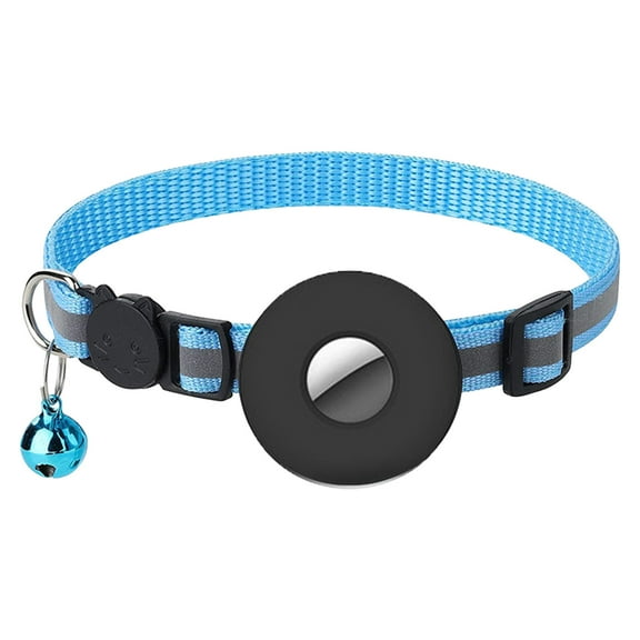 Clearance under $5-Shldybc Collar for Adjustabl Pet Collar for AirTags Soft Nylon Collars with Tag Sleeve for Puppy, Dog Products, Dog Collars on Clearance
