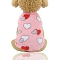 thumbnail image 1 of FAMTKT Cute Dog Cat Puppy Clothing Sweater Small Puppy Shirt Soft Pet Cat Coats, Dog Birthday Party Supplies, Pet Clothes, 1 of 2
