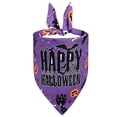 thumbnail image 1 of FAMTKT Halloween Adjustable Fashion Pet Bib Dog Saliva Towel Pet Supplies, 1 of 1