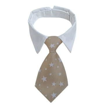 Clearance under $5-Shldybc Dog Neckties Puppy, Pet Neck Tie Dog Neck Tie Striped Collar Bib Scarf Fake Neckline Water Towel Bow, Bow Tie Collar for Small Dogs Puppies Wedding Costumes