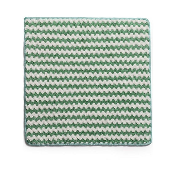 FAMTKT Kitchen Dish Cloths, Thickened Wave Dishwashing Cloth, Dishcloth, Household Cleaning, Kitchen Degreasing, Household Lazy Man's Dishcloth, Water Absorption