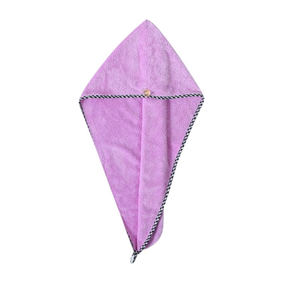 FAMTKT Microfiber Hair Towel Wrap, Hair Drying Towel, Towel Turban, Coral Velvet Bath Cap, Wrapped, Hair Wiping, Dry Hair Cap, Water Absorbing Headband, Beauty Salon Gift