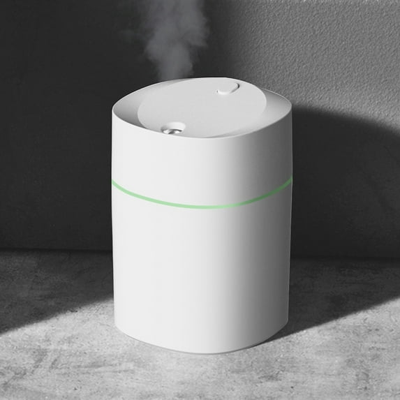 FAMTKT Portable Desk Humidifier, Cool Mist Humidifier, Small Humidifier for Home Bedroom Office, Plants, Colorful Night Light Function, Air Humidifier