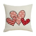 thumbnail image 1 of Shldybc Valentine's Day Pillows Covers Truck Gnome Love Hugging Sofa Cushion Cover Vintage Valentines Cushion Cover for Sofa Bed Couch Patio Home Decor, 1 of 1