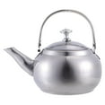 thumbnail image 1 of Clearance Under 5$ Stainless Steel Exquisite Pot, Dienrx Stovetop Tea Kettle Classic and Practical Kettle Heat and Suitable for Making Tea and Boiling Water, 1 of 7