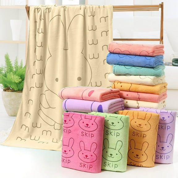 Under $5 Tyidzon Microfiber Beach Towel 27.56x55.12 Inch beach towel Sand Prevention Quick Dry Absorbent Soft Beach Towels Bath Towels for Travel, Swimming, Yoga, Camping