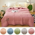 thumbnail image 1 of under $5 Usloyux Cooling Comforter Queen Size, Cold Blankets for Hot Sleepers and Night Sweats, Washable Lightweight Comforter，Smooth, Breathable, Soft and Comfortable, 1 of 9