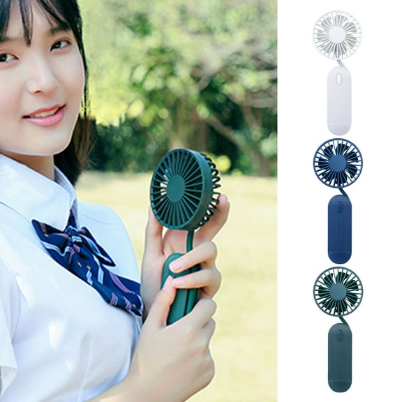 under $5 Usloyux Portable Neck Fan USB Rechargeable Battery Operated Lightweight Cute Design Summer Gift Fans Wearable Cooling Mini Long Life Pocket Fan for Travel
