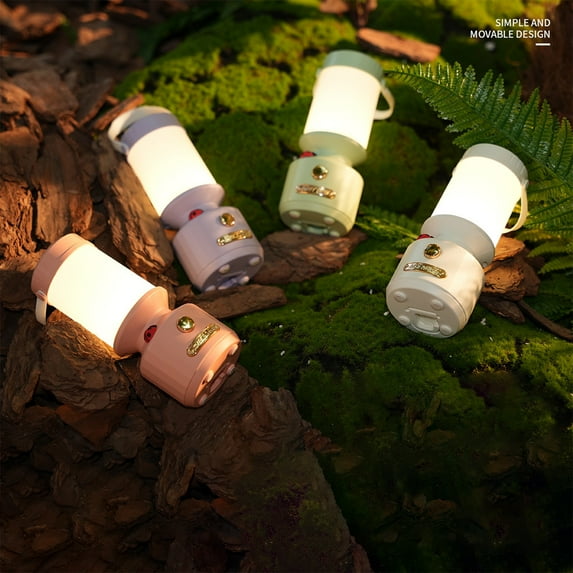 under $5 Usloyux Rechargeable Lamp Toddler Flashlight with Soft Light & Eye Protection Indoor Outdoor Hanging Tent Portable Night Light Battery Operated Sky Lanterns Camping Lantern