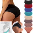 thumbnail image 1 of Clearance Under $5 Women's Incontinence Underwear High Absorbency Period Cotton Underwear Heavy Flow Leakproof Panties Postpartum Menstrual Protective Briefs, 1 of 6