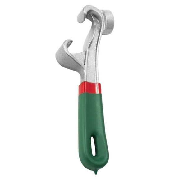 Clearance Under 5$ Wrench Barrel Opener, Dienrx Aluminum Can Opener Tool 5 Gallon 8.5 Inch Paint Can Opener Metal Can Opener Lid Opener Tool Non Slip Rubber Handle for Home Industrial Use