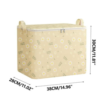 Clearance Under $5! Wzzjkit Storage Bins with Lids Non-woven Zipper Travel Large-capacity Storage Bag for Bedroom Storage Of Clothes Comforter Blankets and Pillows Storage Bags on Clearance