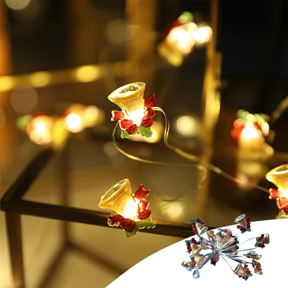 Clearance Under $5!Yyuenw Christmas Lights Led Lights Garden Party Decorations Christmas Lights Christmas For Bedroom Tree Lights Led String Party Christmas Decorations Indoor Outdoor(16 Ft 50 Led)