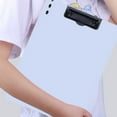 thumbnail image 1 of Clearance Under $5!Yyuenw Clipboard with Storage, Multi-Functional A4 Student Folder With Exam Mat, Clear Visible Top Panel Storage Clipboards,Side Opening Clip Boards - Ideal For School Office Use, 1 of 5