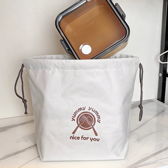 Clearance Under $5!Yyuenw Insulated Lunch Bag Student And Office Lunch Bag Portable Picnic Lunch Box Bag Beauty And Fashion Goodies Lunch Bag Packit Freezable Lunch Bag
