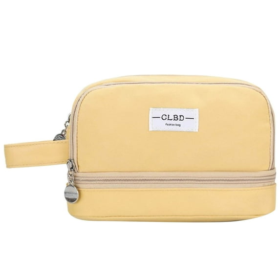 Clearance Under $5!Yyuenw Large Capacity Pencil Case Pouch with Handle, Portable Aesthetic Cute Big Capacity Pencil Cases Travel Stationery Makeup, Desk Organizer for College Adults