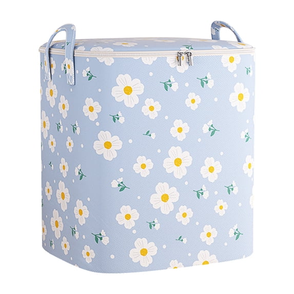 Clearance Under $5!Yyuenw Large Clothes Storage, Storage Bag Storage Containers Storage Bin Box with Handle Blanket Organization for Bedroom Closet Comforter Sheets Pillow Zipper