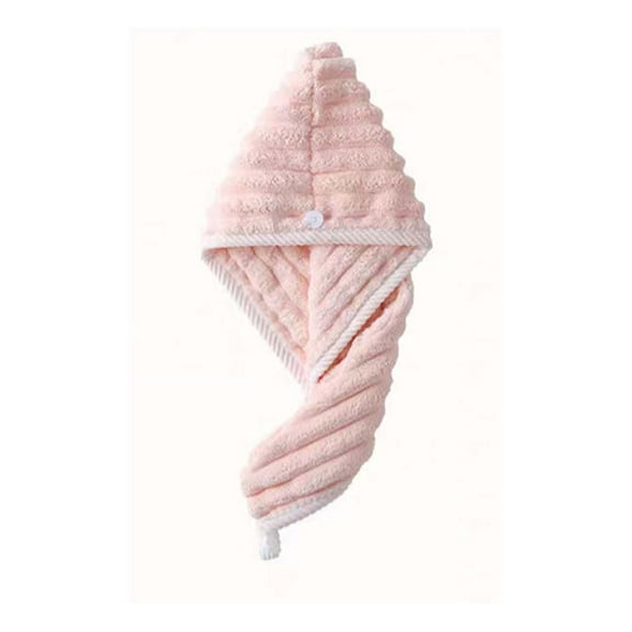 Clearance Under $5!Yyuenw Microfiber Hair Towel Wrap Turban Towel Microfiber Hair Drying Towel Wrap Super Absorbent Hooded Hair Towel for Women Long Curly Frizzy Wet Hair