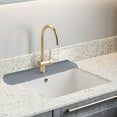 thumbnail image 1 of Clearance Under $5!Yyuenw Silicone Sink Splash Guard, Faucet Mat Splash Catcher, Handle Drip Catcher Tray, Kitchen Accessories Holder Mat For Kitchen Sink, Bathroom, Laundry Room & RV, 1 of 5