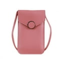 thumbnail image 1 of Clearance Under $5!Yyuenw Small Crossbody Bags for Women, Leather Wallet Purse for Women with Phone Pocket, Purse Cell Phone Purse with Clear Touch Screen Window, 1 of 2