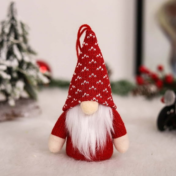 Clearance Under $5!Yyuenw Valentine Gnomes Decorations for Home Lovers With Light Emitting Forest Man Doll Faceless Doll Valentine's Day Shopping Window Decoration Valentines Day Gifts for Her
