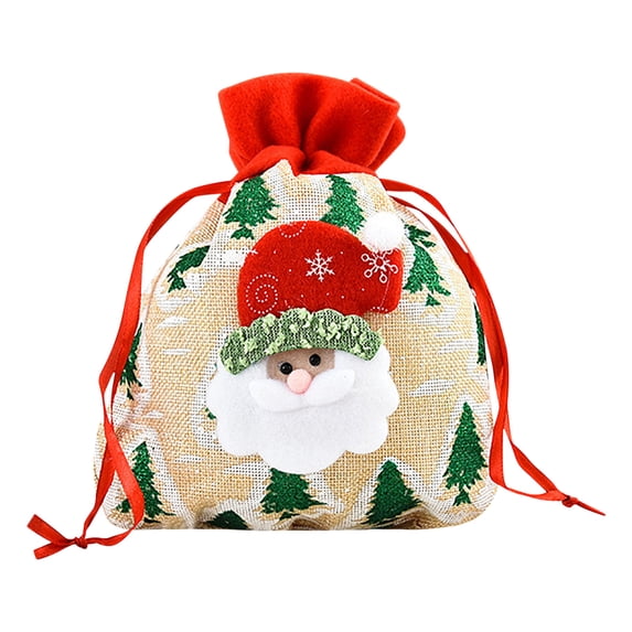 Clearance Under $5 christmas decor shop, Hwkond Christmas Decoration Candy Bags Are Very Suitable As Christmas Gifts, Party Gifts, Apples And Christmas Tree Decorations. christmas decorations indoor