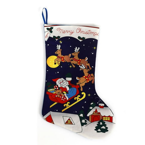 Clearance Under $5 christmas decor shop, Hwkond Christmas Gift Bags Christmas Stocking Christmas Decorations Ornaments Candy Bag christmas decorations indoor