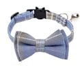 thumbnail image 1 of kladzum Cat Collars Bow Tie with Bell, Dog Collars New Cotton Plaid Collar Bowknot Detachable Bell Pet Supplies Ring Soft Pet Collars Cat Accessories, 1 of 2