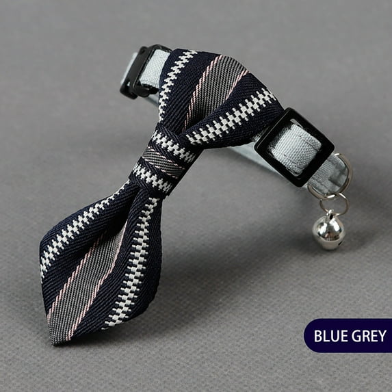 kladzum Dog Necktie Pet Dog Cat Neck Tie Collar Excellent Dog Ties with Dog Bow Ties Bell, Elastics Cute Dog Ties Collars Dog Ties for Small To Medium Breeds