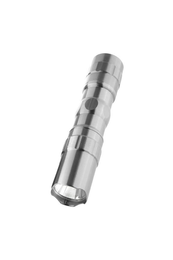 kladzum LED Flashlight 3W Bright LED Battery-Powered Handheld Pocket Compact Torch Flashlight Metal Key Chain Flash Light For Reading Camping Hiking Night Working Outdoor