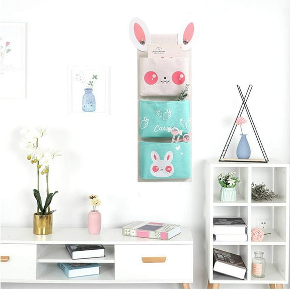 Clearance 50% ZKCCNUK Storage Bathroom Bedroom Wall Hanging Bag Baby Hanging Bag With 3/7 Pocket Folding Closet Organizers and Storage