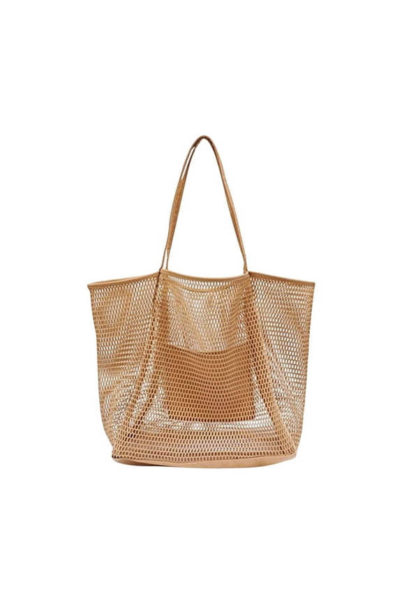 Clearance 50% ZKCCNUK Storage Beach Bag Mesh Shoulder Tote Bag Ladies Hand Wash Swimming Clothing Storage Pocket Closet Organizers and Storage