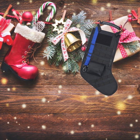 Clearance Christmas Decoration! Clearance 50% ZKCCNUK Storage Christmas Stocking Molle Military Christmas Stocking Desert Woodland Closet Organizers and Storage