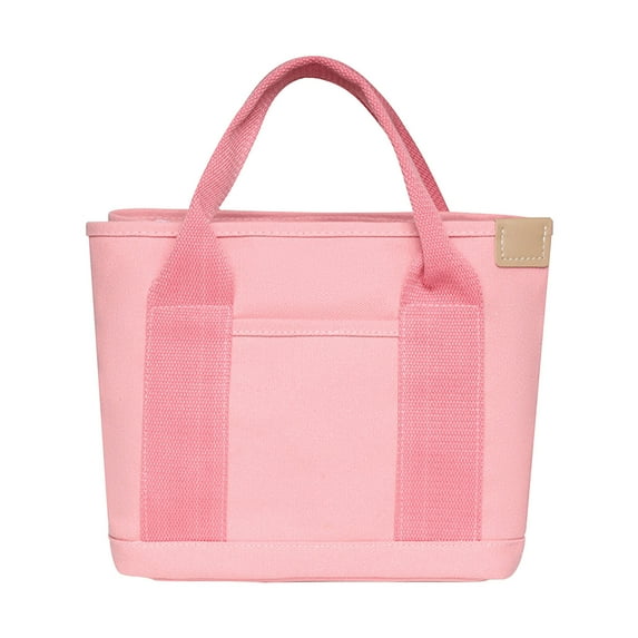 Clearance 50% ZKCCNUK Storage Fashion Canvas Bag Tote Bag Storage Bag Multi-Pocket Handbag Handle Bag Closet Organizers and Storage