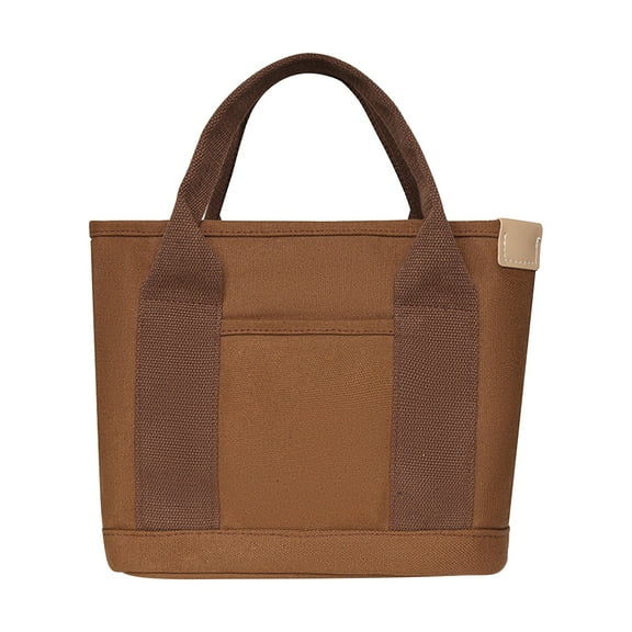 Clearance 50% ZKCCNUK Storage Fashion Canvas Bag Tote Bag Storage Bag Multi-Pocket Handbag Handle Bag Closet Organizers and Storage